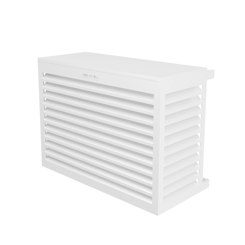 Cache groupe extérieur Aluminium Blanc